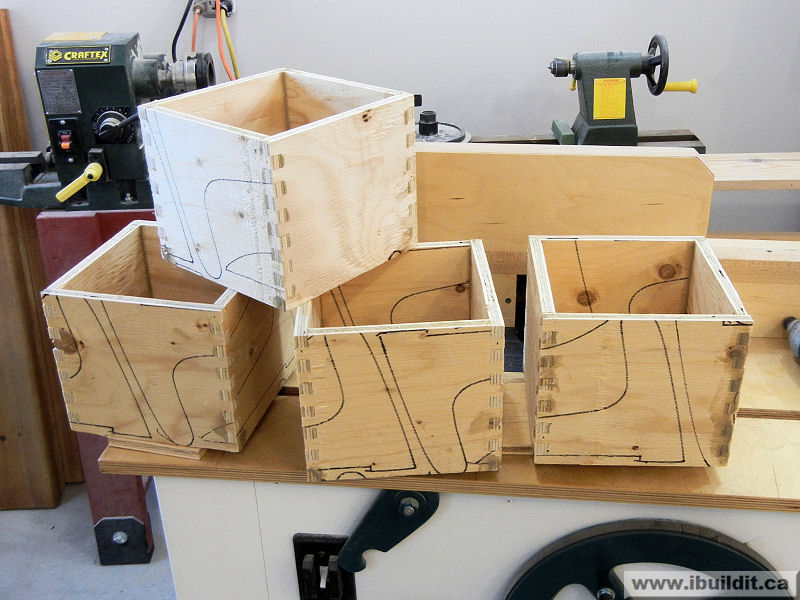 How To Make Wooden Storage Boxes IBUILDIT.CA